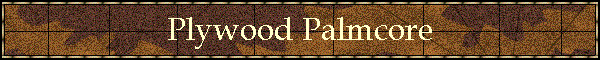 Plywood Palmcore